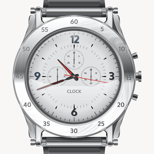Silver Analog Watch